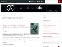 Tablet Screenshot of anarhija.info